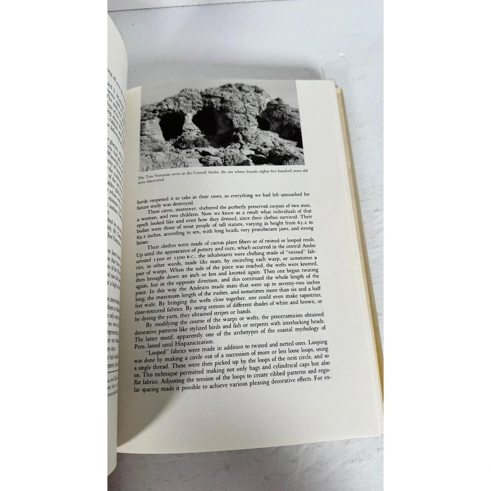 An Ancient World Preserved Engel 1972 Illustrated Prehistory Andes Archaeology